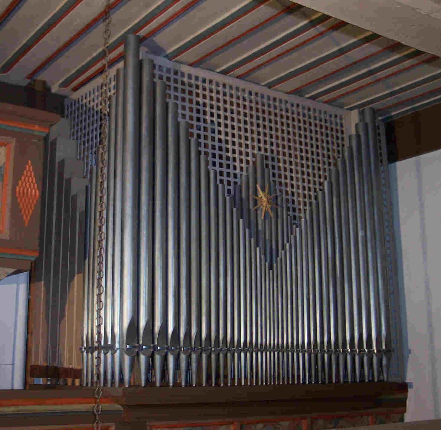Bild des Orgelprospektes